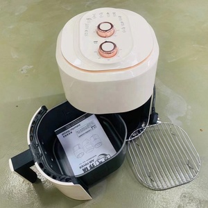 <span class=keywords><strong>Freidora</strong></span> <span class=keywords><strong>de</strong></span> <span class=keywords><strong>aire</strong></span> multifuncional sin aceite, 7,5 <span class=keywords><strong>litros</strong></span>, antiadherente, crest plateado, 1400 vatios, novedad - Product Image 4