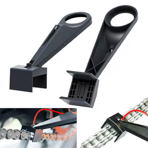Outil de <span class=keywords><strong>nettoyage</strong></span> et d'entretien de chaîne de moto en ABS durable, anti-éclaboussures, nettoyeur, lubrifiant, distributeur d'huile pour chaîne de vélo - Product Image 1