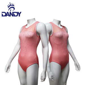 Leotardos de Spandex de poliéster brillante personalizados de manga larga para competición infantil leotardos artísticos <span class=keywords><strong>gimnasia</strong></span> danza leotardos - Product Image 3