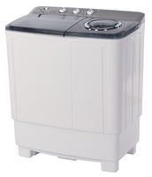 20kg XPB200-2009SVA Washing Capacity Factory Sale Twin Tub Semi-automatic Top Loading Laundry Washer and Dryer Washing Machine