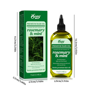 Revoluciona el cuidado del cabello Enchanting Rosemary Frizzy Dye Job Woe Embrace Smooth Silky Scented Lock aceite para el cabello - Product Image 6