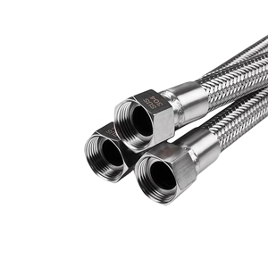 خراطيم معدنية مرنة مجدولة من الفولاذ المقاوم للصدأ SS304 316، بأحجام من 1/4 إلى 12 بوصة، قابلة للتخصيص - Product Image 4