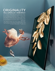 Vàng Lá Tường Trừu Tượng Nghệ Thuật Tùy Chỉnh Vải Áp phích In Khung Hình Ảnh Tường Nghệ Thuật Tường Khung Trang Trí Nội Thất Phòng Khách - Product Image 4