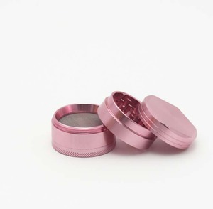 Cannacoast Premium 4-Layer Flat Round Dry <b>Herb</b> <b>Grinder</b> Luxury Zinc Alloy for Accessory - Product Image 3