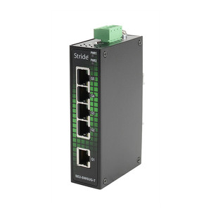 Commutateur Ethernet Stride SE2-SW8U Commutateur réseau industriel géré à 8 ports - Product Image 3