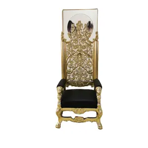 थोक रॉयल सस्ते सिंहासन कुर्सी राजा और रानी होटल घटना शादी दूल्हे और दुल्हन कुर्सियों रॉयल दुल्हन राजा सिंहासन कुर्सी