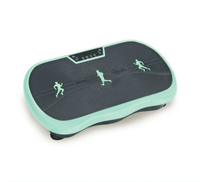 Plateforme vibrante Crazy Fit, masseur électrique pour amincir le corps, portable, rechargeable, pour usage domestique