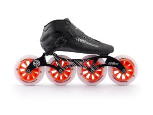 Patin à Roues Alignées de Vitesse en Fibre de Carbone, 4 Grandes Roues, Chaussures de Patinage à Grande Vitesse pour Adultes - Product Image 4