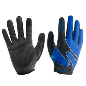 Boton Cycling <b>Gloves</b> Long Finger <b>Touchscreen</b> Compatible Bicycle <b>Gloves</b> Unisex Adult Blue - Product Image 2