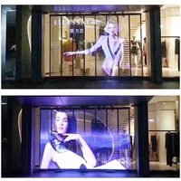 Bems/benshi, prix d'usine P3.91, adhésif d'intérieur, grand rideau de scène, Film, panneau, écran, lunettes, transparent, écran Led, publicités