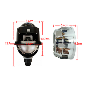 Kit <span class=keywords><strong>de</strong></span> Reequipamiento <span class=keywords><strong>de</strong></span> Proyectores Bi-LED <span class=keywords><strong>de</strong></span> Alta Luminosidad DIY 2.5 RGB Demon Eyes, Faros Delanteros <span class=keywords><strong>H4</strong></span> con Lente Azul y Cubierta para Toyota Hilux N70 - Product Image 6