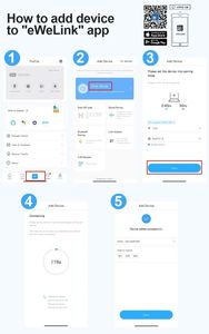 Módulo de Relé Inteligente EV-TDQ, Interruptor de Motor con Automatización WiFi, 4 Canales, 12V 24V 220V, RF433, Control por Aplicación EWelink, Compatible con Alexa y Google Home - Product Image 6