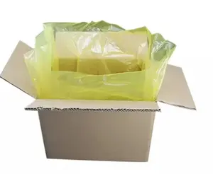 Food Grade Plastic Poly Bag Gusset Verpakking Clear Carton Liner Box Liners