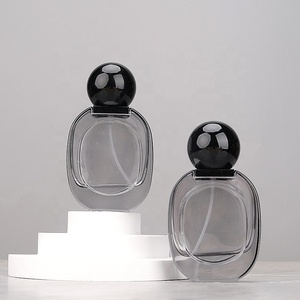 Cổ Phiếu Mới 30Ml Màu Xám Rỗng Chai Nước Hoa Bán Buôn Thủy Tinh Nước Hoa Phun Chai Rõ Ràng Sang Trọng Khuếch Tán Atomizer Với Bóng Nắp - Product Image 5