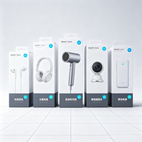 Boîte en carton imprimée pour casque de jeu en gros, boîte pliable pour casque Bluetooth avec logo OEM, emballage de vente au détail pour écouteurs Bluetooth