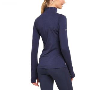 2022 abbigliamento sportivo traspirante Slim Fit da donna per giacche da Yoga da donna con mezza Zip - Product Image 3