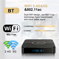 TV Box X98plus S905W2 de Alta Calidad, Quad Core, 4K, 2GB/4GB RAM, WiFi de Doble Banda 2.4G/5G, Android 11 OS, Reproductor Multimedia