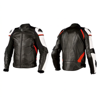 Veste de moto personnalisée costume de course en cuir moto veste de course noir Cool moto.