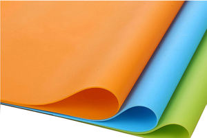 Tappetini da forno <span class=keywords><strong>in</strong></span> <span class=keywords><strong>Silicone</strong></span> di grandi dimensioni 40x30cm ad alta temperatura con cuscinetti quadrati di 5mm di spessore per il tavolo da pranzo per barbecue da cucina - Product Image 5