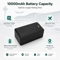 Traceur GPS magnétique Trevaron Auto 10000mAh pour parking d'aéroport, localisation de voiture, longue autonomie, application de localisation de véhicule