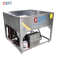 NOUVELLE MACHINE À GLACE COMMERCIALE CBFI ORIGINALE avec moteur et composants d'engrenage en acier inoxydable 304, haute qualité et clarté PIM0202