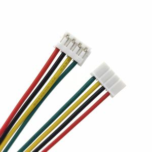 JST kablo demeti XHP-2 bağlantı kablosu 22AWG UL1007 siyah kırmızı 2P yapıştırılmış PVC/PBT/naylon motosiklet bilgisayar - Product Image 1