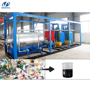 Combinaison de la condensation par pyrolyse <span class=keywords><strong>et</strong></span> de l'épuration des gaz de combustion Unité de pyrolyse hybride intégrée montée sur dérapage en plastique - Product Image 4