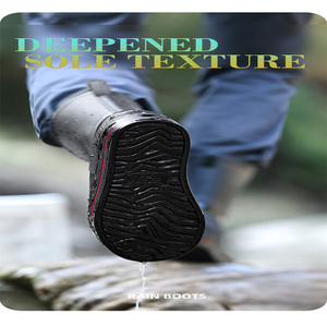 Vente en gros Tendance mode Bottes <span class=keywords><strong>de</strong></span> canyoning et <span class=keywords><strong>de</strong></span> <span class=keywords><strong>pêche</strong></span> <span class=keywords><strong>à</strong></span> la mouche en PVC imperméables pour l'extérieur - Product Image 5