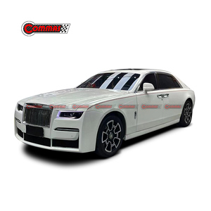 Kit carrosserie pour Rolls Royce Ghost 2010-2019, style 4ème génération (ancien vers nouveau), pare-chocs avant et arrière, jupes latérales, capot moteur, calandre principale - Product Image 2