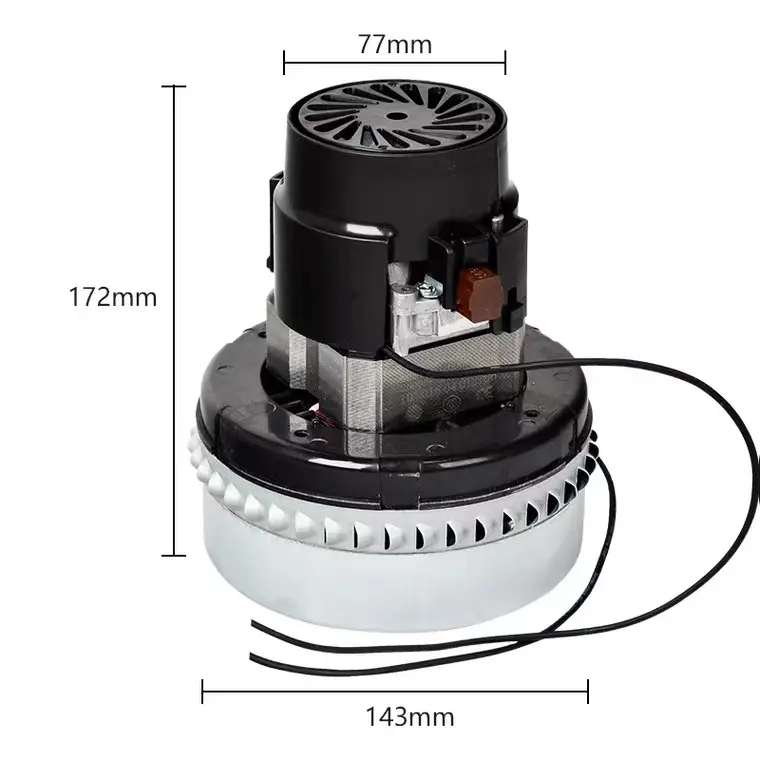 220v 110v 1500w 1300w 1200w 1000w ac servo industriale ad alta velocità a magnete permanente bagnato vuoto a secco cleaner motoriduttore