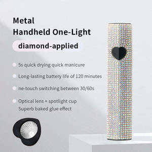 เครื่องอบเล็บเจลแบบพกพา Diamond Mini UV LED ชาร์จไฟได้ พร้อมไฟสปอตไลท์ - Product Image 6
