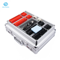 104 pièces Aist optique lentilles optiques Kit de cadre d'essai optique de haute qualité ensemble anneau en plastique ensemble de lentilles d'essai boîte en aluminium cadre d'essai