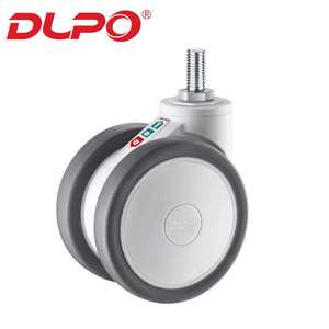 DLPO Hochwertiges medizinisches Rad 4 "Durchmesser Hochleistungs-Doppel rad rollen - Product Image 3