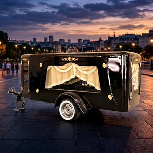 Cercueil-char funéraire haute performance à traction, voiture funéraire à chevaux, à vendre - Product Image 1
