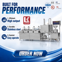 Machine à tofu instantané commerciale entièrement automatique, équipement de traitement intégré du lait de soja et du tofu pour restaurants et commerces alimentaires