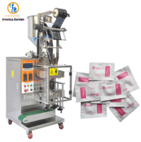 Machine d'emballage liquide automatique à gaufrage pour lotion corporelle, gel douche, gel capillaire, crème de bain, applications alimentaires et chimiques