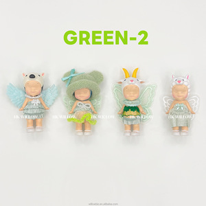 ชุดกระโปรง 4 ชิ้น สำหรับตุ๊กตา Sonny Angel สินค้าขายดี ชุดน่ารัก ชุดแฟนซี ของตกแต่ง ชุดโครเชต์ และกระโปรงพร้อมปีกและรองเท้า - Product Image 3
