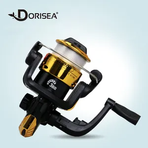 DORISEA 200 Series Moulinet de pêche à lancer avec ligne pour nouvel utilisateur 3BB 5.2:1 Moulinet de pêche à bas prix