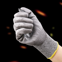 Gants de sécurité anti-coupure industriels XINGYU, 13G HPPE, revêtement PU, niveau 5, gants de travail anti-coupure