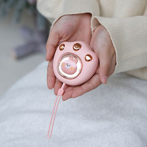 Cat Paw Hand Warmer Portable <b>USB</b> Rechargeable <b>Heating</b> For Winter Girls - Product Image 2