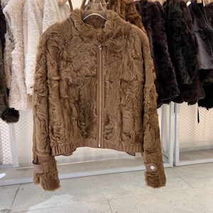 Tùy Chỉnh Cừu Len Của Phụ Nữ Áo Khoác Mới Thời Trang Lông Thú Giản Dị Áo Khoác Lỏng Lẻo Hợp Ký Hợp Đồng Thiết Kế Faux Áo Khoác Lông Thú Cho Mùa Đông - Product Image 1