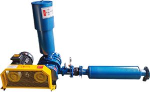 Système de transport pneumatique de poudre de ciment fiable haute pression avec souffleurs à chaîne AC OEM pour l'assurance qualité - Product Image 2