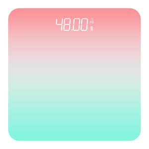 Balance corporelle numérique à affichage LED 180 kg 396 lb Balance de salle de bain électronique OEM Verre trempé de 6 mm - Product Image 2