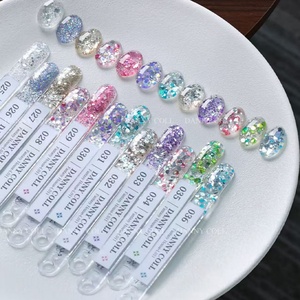 Wholesale Super Shiny Holographic <b>Sequin</b> Glitter 48 Color Burst for UV Gel Polish 15ml Bottle Hema Tpo Tmpo Free OEM - Product Image 5