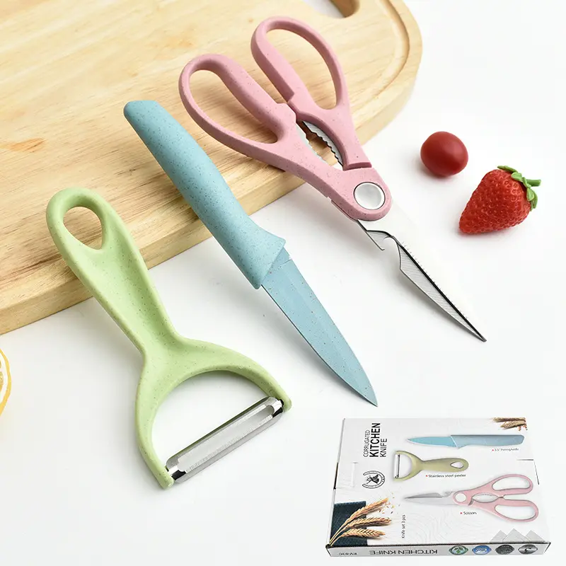 Utensílios de cozinha para facas, acessórios de cozinha modernos, bandeja levanta peelers e outros utensílios de cozinha, envio direto de fornecedores chinesas