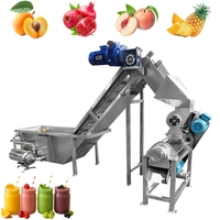 Commerciële Vruchtensap Plant Mango Appel Ananas Juicer Persen Fruit Groenten Sap Maken Productielijn Compleet
