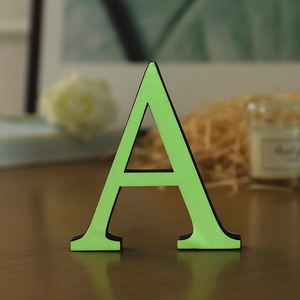 Adesivo de parede 3d luminoso de letras em inglês, para quarto de crianças, decoração, pôster do alfabeto, brilha no escuro, faça você mesmo, mural de arte - Product Image 1