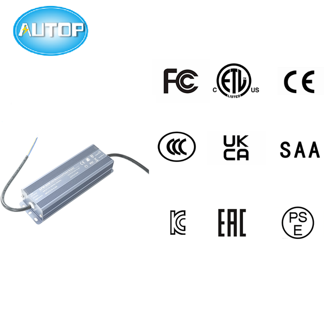 40W Waterproof Power Supply IP67, AC to DC Adapter 100-240V, for LED Strip, Outdoor Lighting, CCTV, Industrial Equipment
