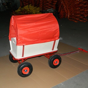 Vagón <span class=keywords><strong>de</strong></span> <span class=keywords><strong>Madera</strong></span> para Niños TC1812, Carrito <span class=keywords><strong>de</strong></span> Camping - Product Image 4