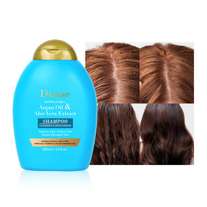 Shampooing réparateur à l'huile d'argan avec vitamine E Aloe Vera nettoyant hydratant apaisant réparation du cuir chevelu cheveux abîmés shampooing soyeux - Product Image 5